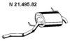 BMW 18301745418 End Silencer